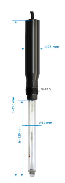 CS1528D pH combination sensor