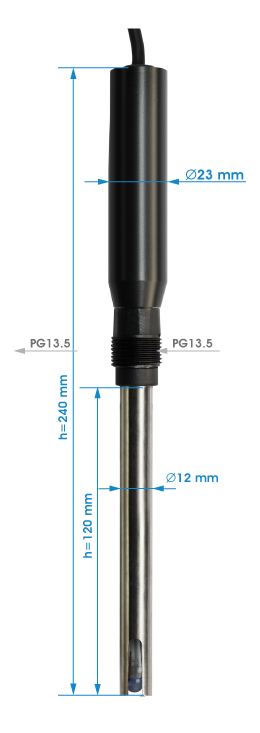 CS1540D pH combination sensor