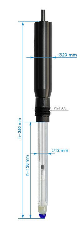 CS1554D pH combination sensor