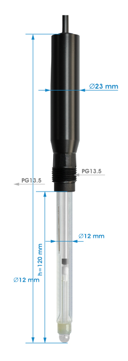 CS1555D pH combination sensor
