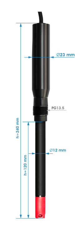 CS1668D pH combination sensor