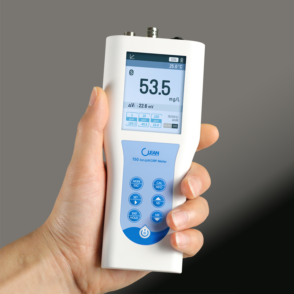 T50 Ion/pH/ORP Multifunctional Meter